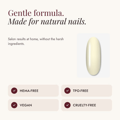 Liva gel neglelak pen 26 Creme, skånsom formel